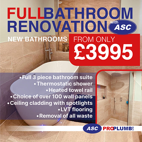 New Bathroom offer from ASC